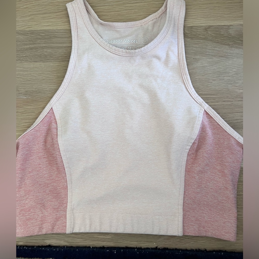 Outdoor Voices + Madewell Athena Sports Bra/Crop Top